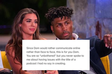 what happened between georgia and dom|Dom and Georgia Perfect Match Breakup Drama。